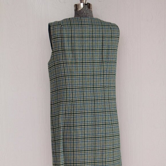 Great 60's Pendleton tartan plaid wool dress - Picture 2 of 3